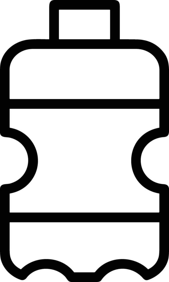 Bottle drink icon symbol image. Illustration of the drink water bottle glass design image vector