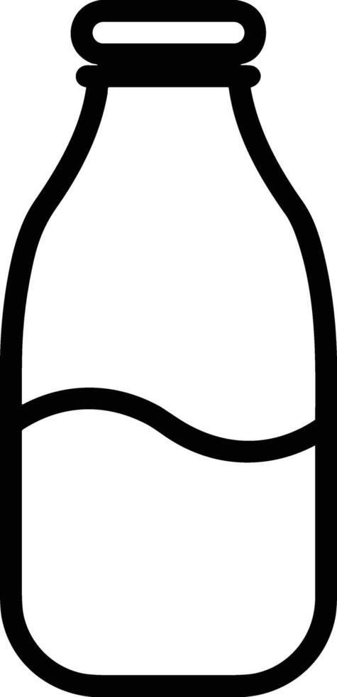 Bottle drink icon symbol image. Illustration of the drink water bottle glass design image vector