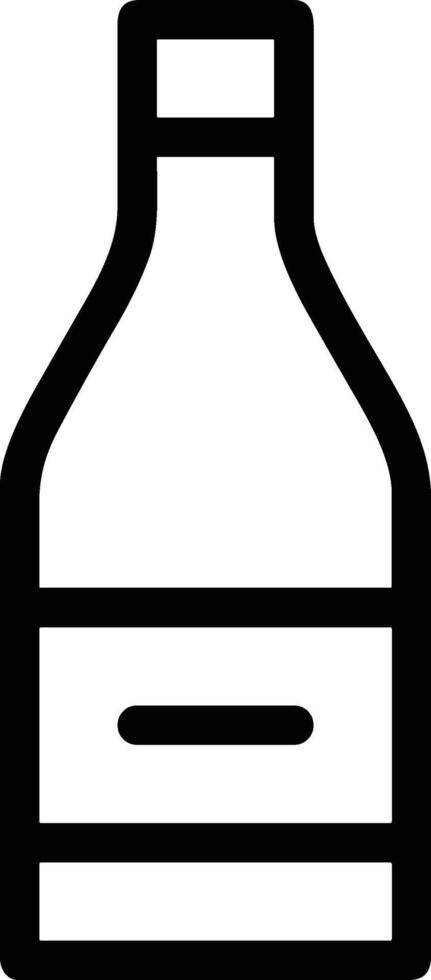 Bottle drink icon symbol image. Illustration of the drink water bottle glass design image vector