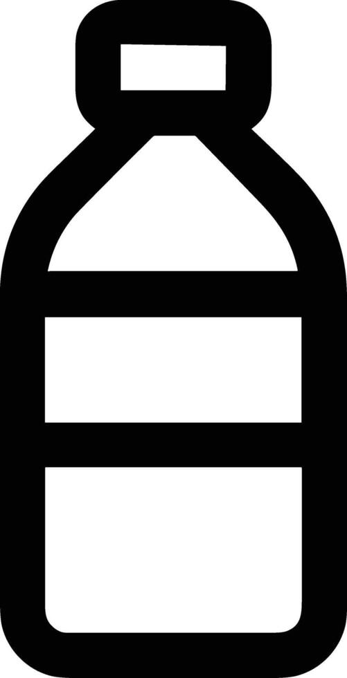 Bottle drink icon symbol image. Illustration of the drink water bottle glass design image vector
