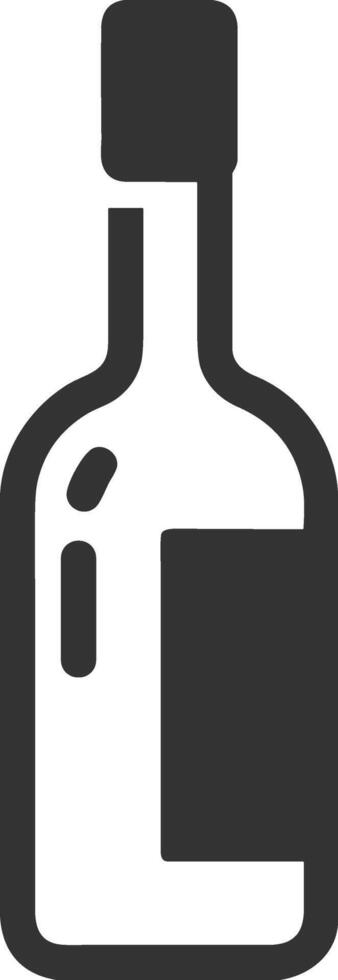Bottle drink icon symbol image. Illustration of the drink water bottle glass design image vector