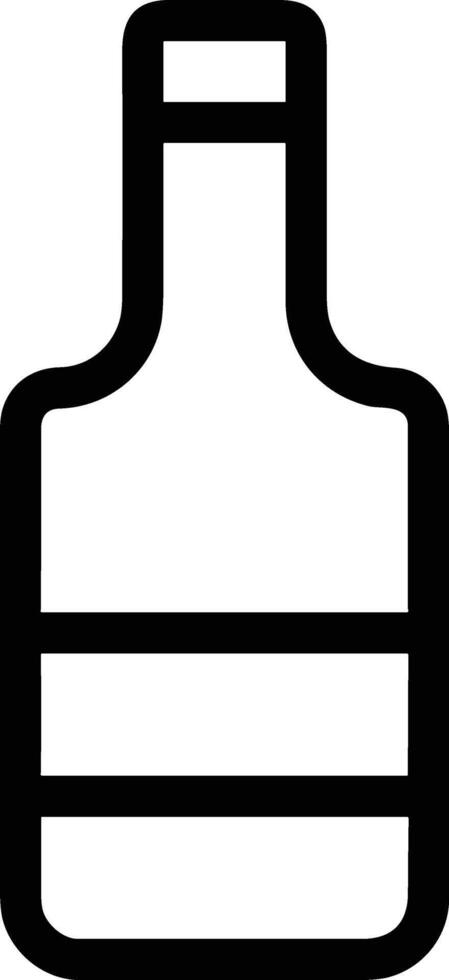Bottle drink icon symbol image. Illustration of the drink water bottle glass design image vector