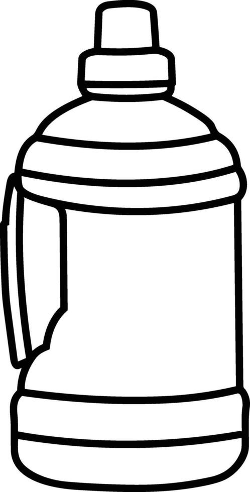 Bottle drink icon symbol image. Illustration of the drink water bottle glass design image vector