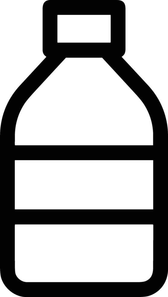 Bottle drink icon symbol image. Illustration of the drink water bottle glass design image vector