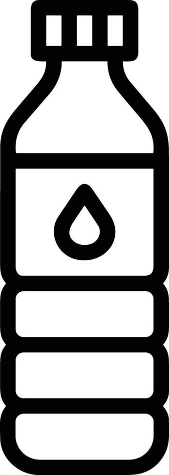 Bottle drink icon symbol image. Illustration of the drink water bottle glass design image vector