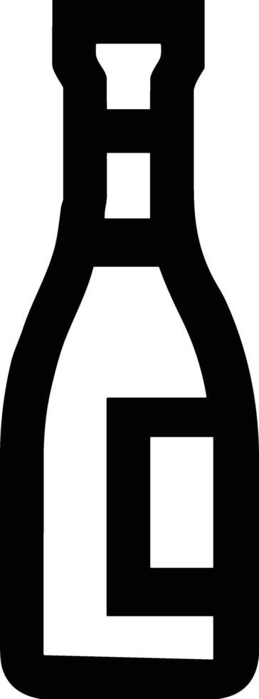 Bottle drink icon symbol image. Illustration of the drink water bottle glass design image vector