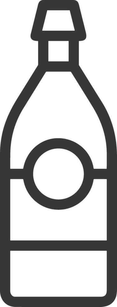 Bottle drink icon symbol image. Illustration of the drink water bottle glass design image vector