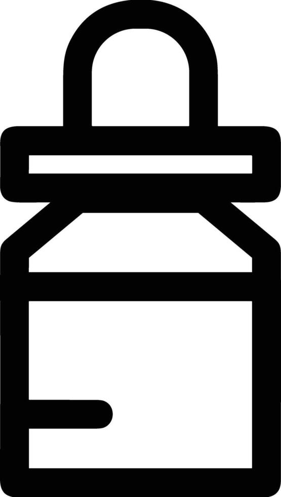 Bottle drink icon symbol image. Illustration of the drink water bottle glass design image vector