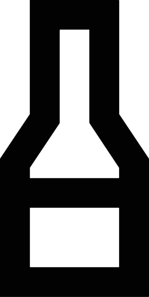 Bottle drink icon symbol image. Illustration of the drink water bottle glass design image vector