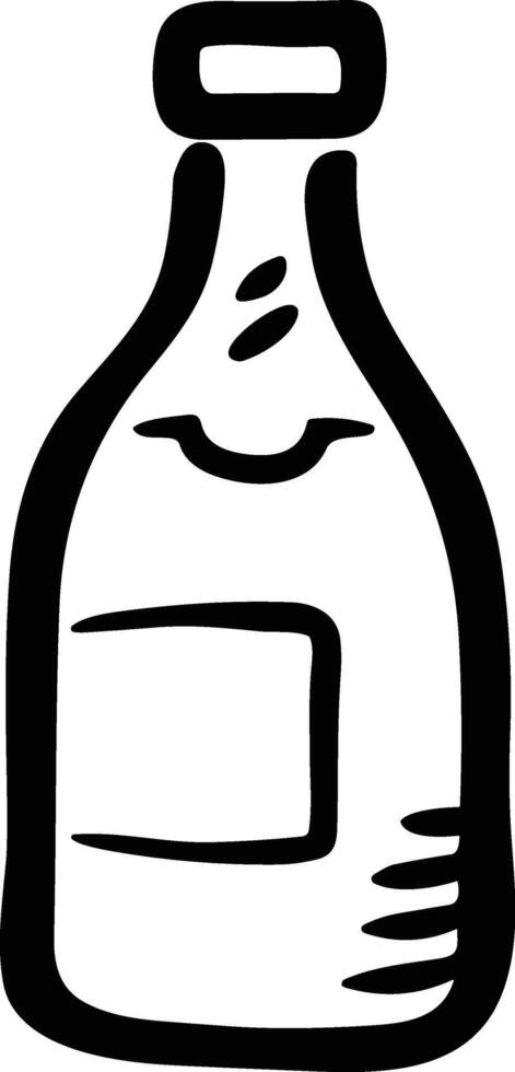 Bottle drink icon symbol image. Illustration of the drink water bottle glass design image vector