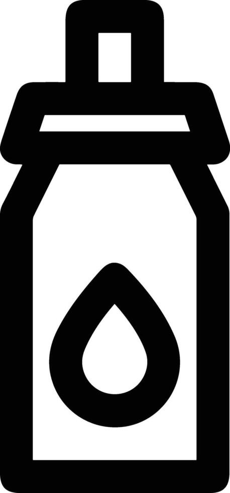 Bottle drink icon symbol image. Illustration of the drink water bottle glass design image vector