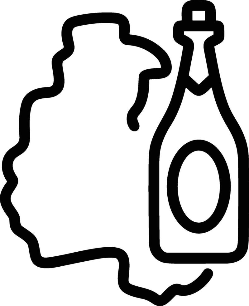 Bottle drink icon symbol image. Illustration of the drink water bottle glass design image vector