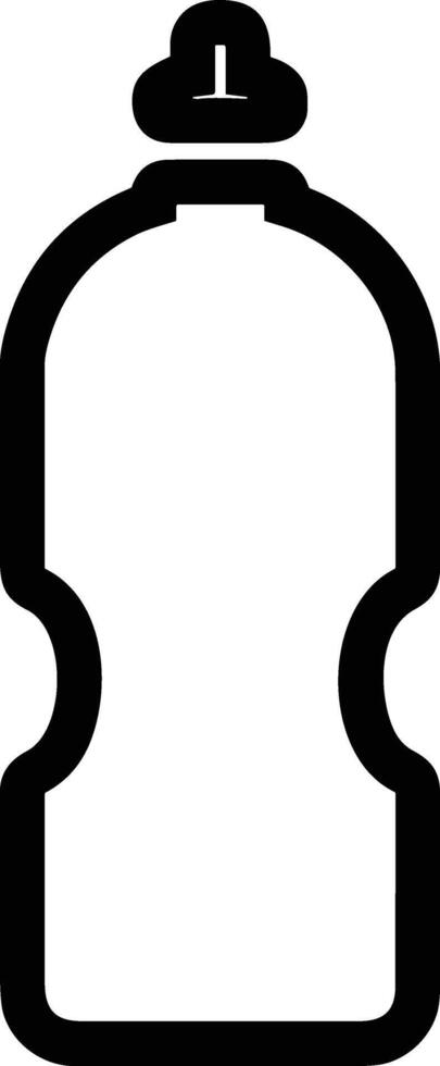 Bottle drink icon symbol image. Illustration of the drink water bottle glass design image vector