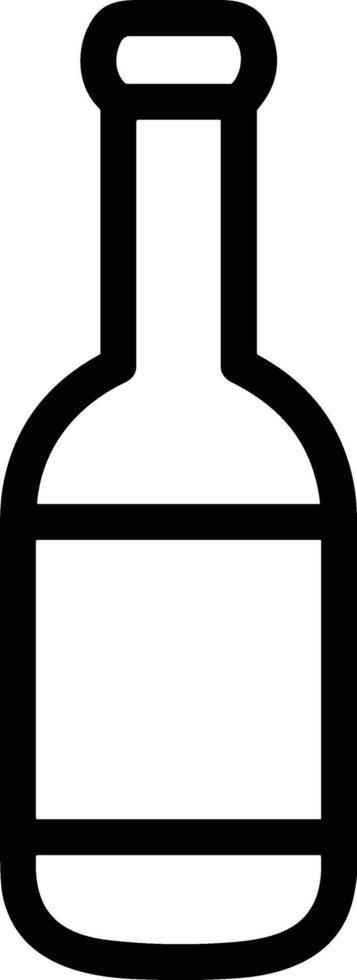Bottle drink icon symbol image. Illustration of the drink water bottle glass design image vector