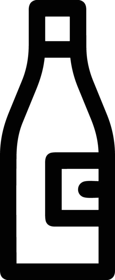 Bottle drink icon symbol image. Illustration of the drink water bottle glass design image vector