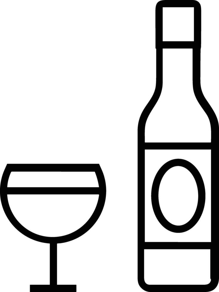 Bottle drink icon symbol image. Illustration of the drink water bottle glass design image vector
