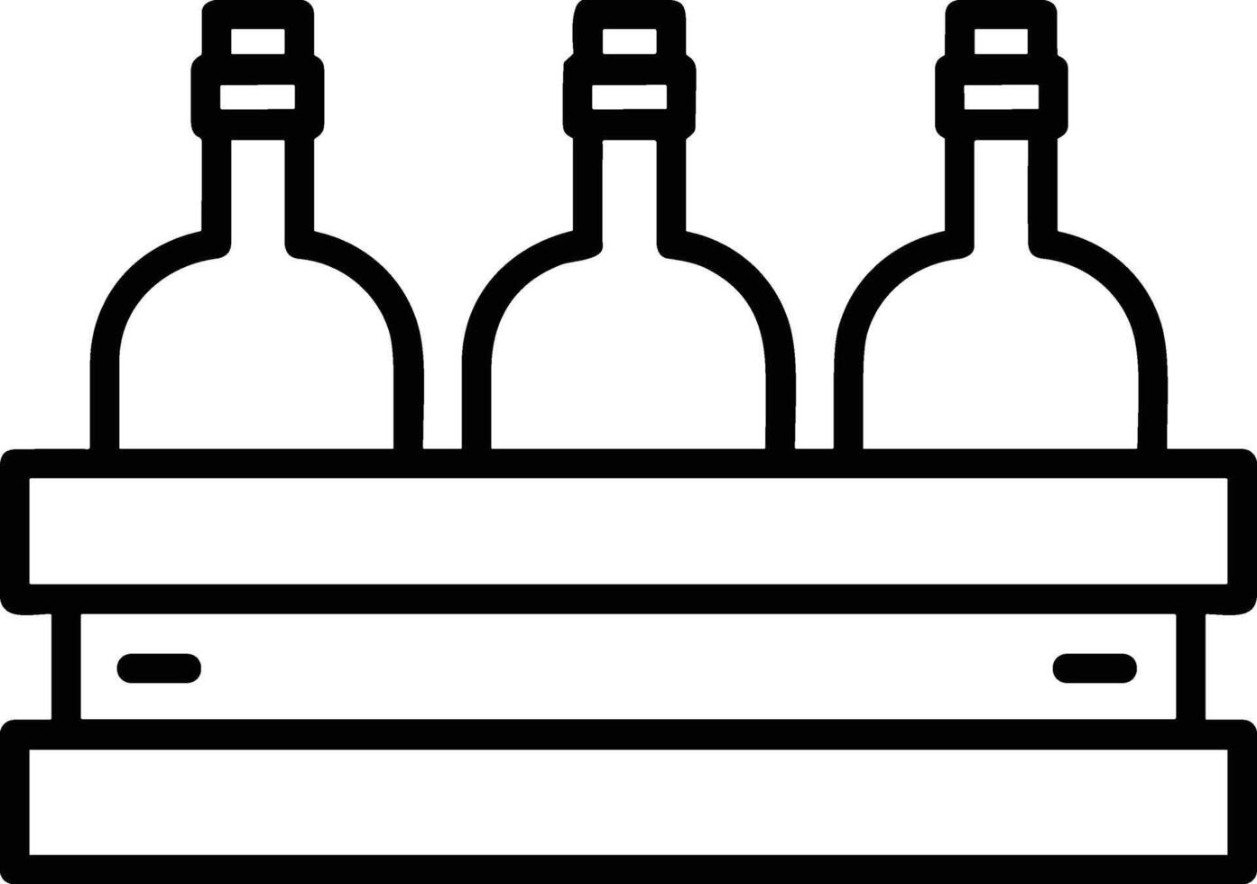 Bottle drink icon symbol image. Illustration of the drink water bottle glass design image vector