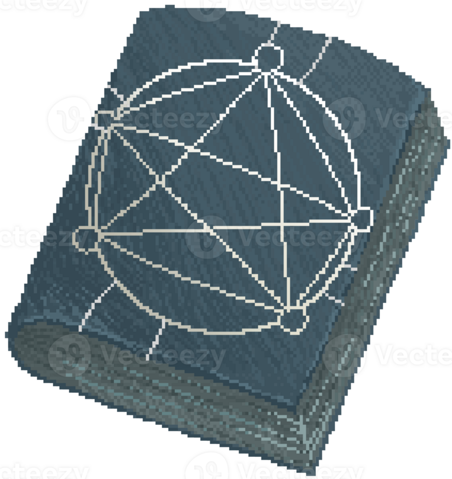 Witch's spell book and scroll png