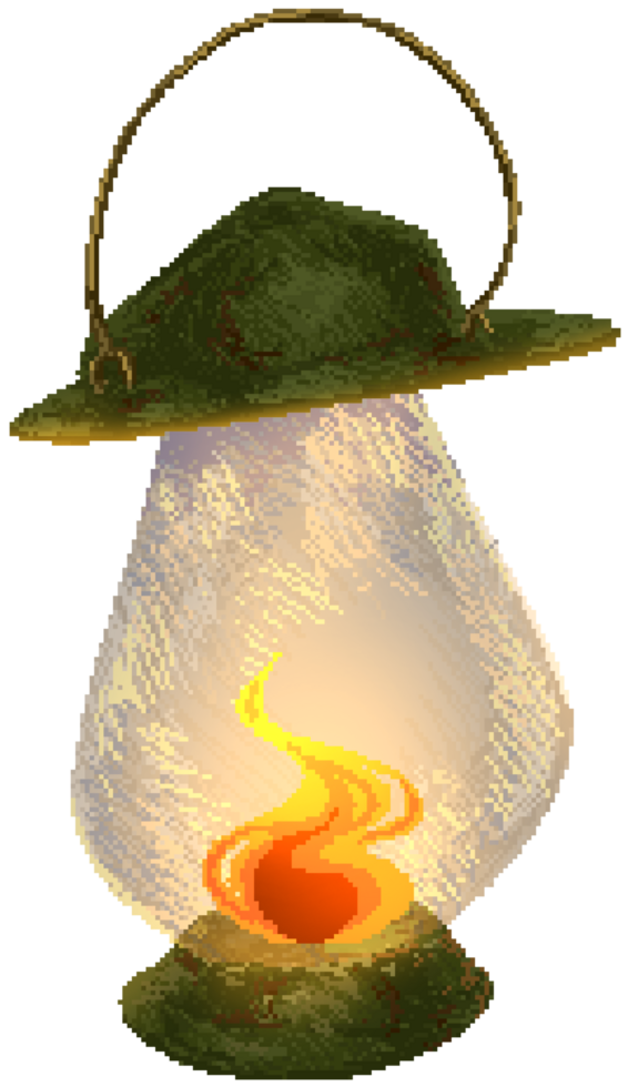Witches' illumination lantern png
