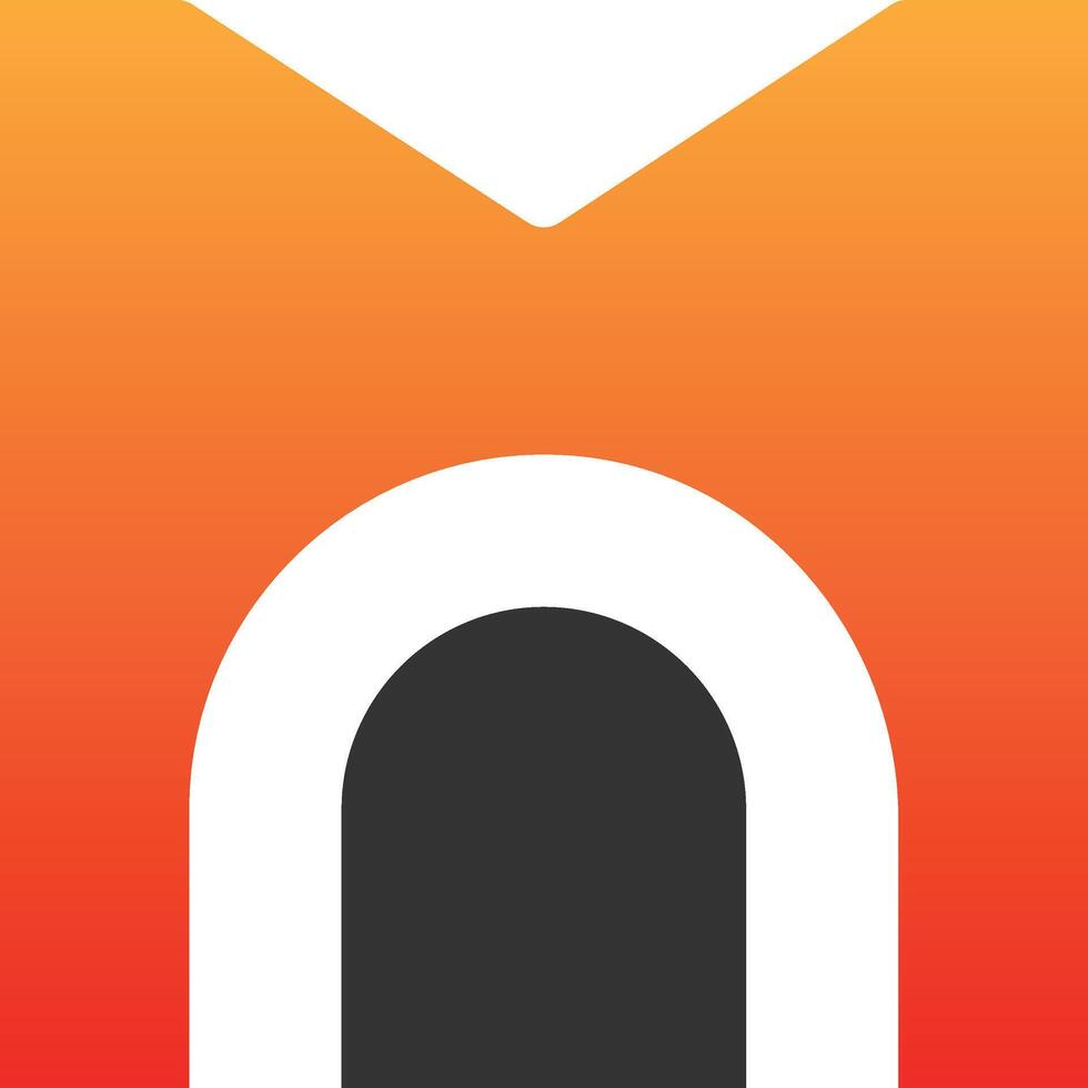 Letter MN logo design For your Brand vector