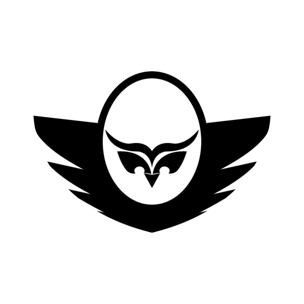 owl icon illustration vector