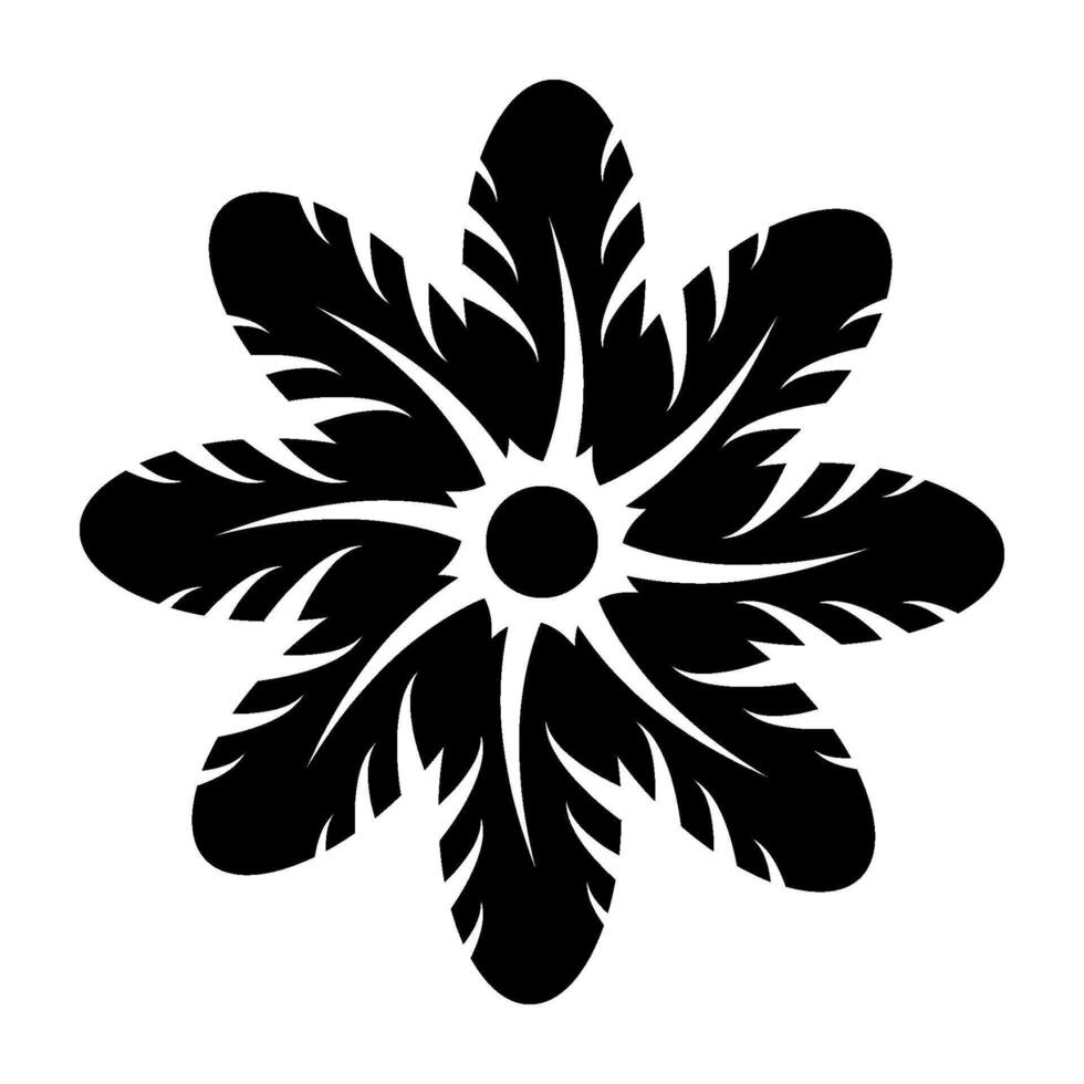 flower icon illustration vector