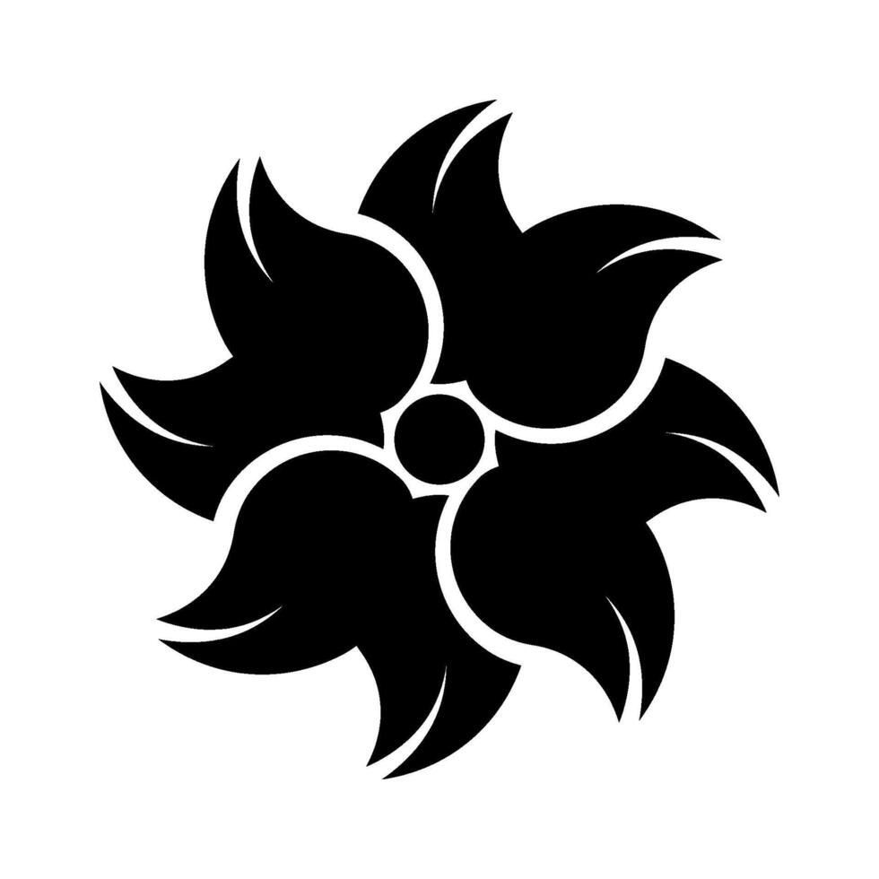 flower icon illustration vector