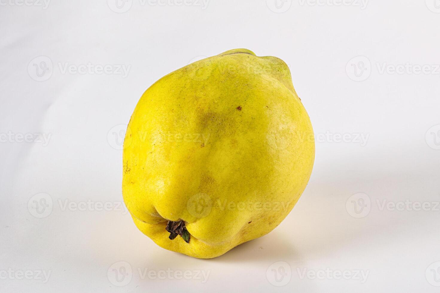 Ripe sweet organic quince fruit photo