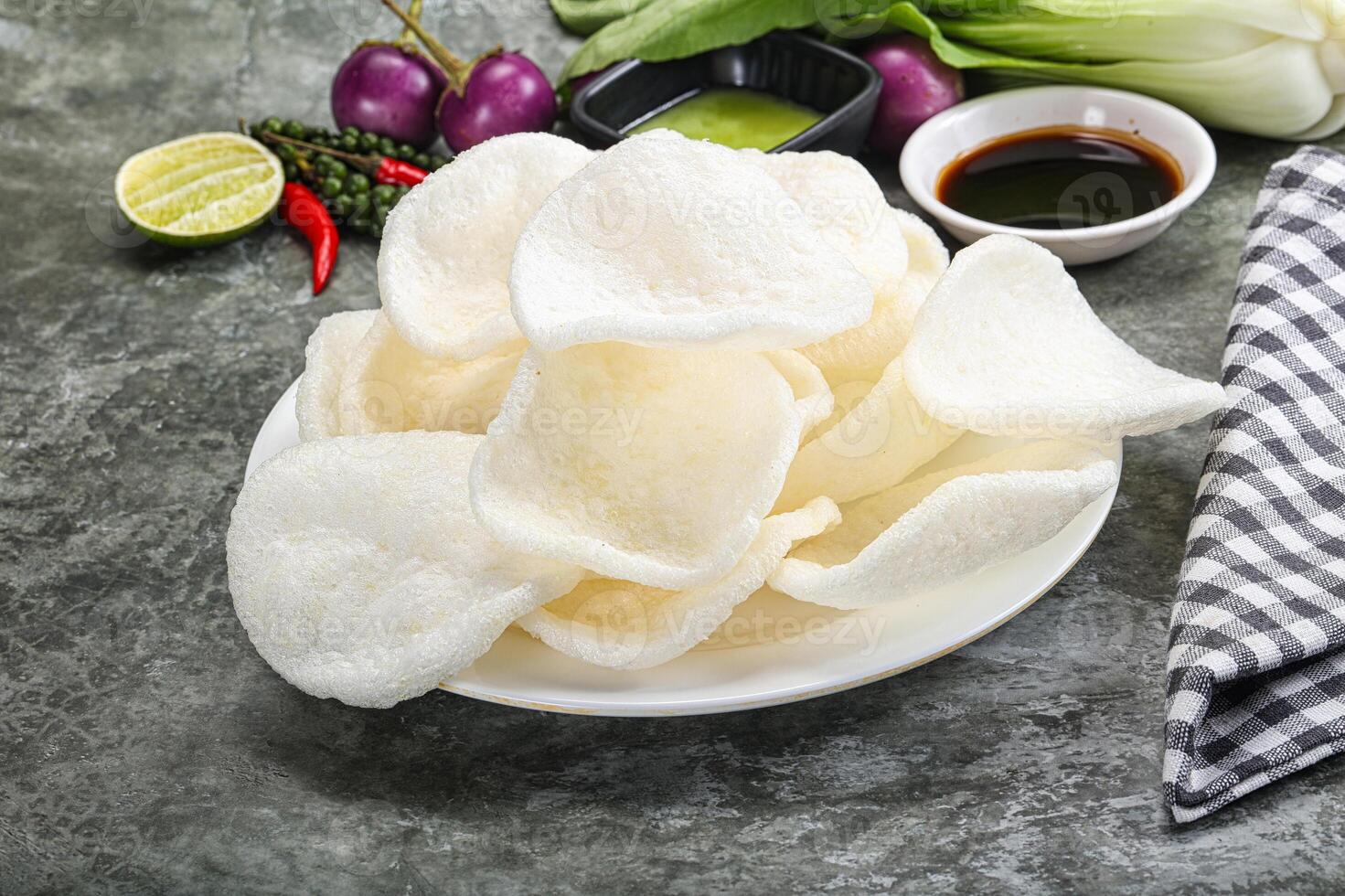 Vietnamese starter appetizer Crab chips 45773915 Stock Photo at Vecteezy