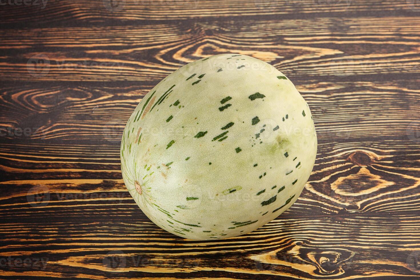 Ripe sweet juicy Dalmatin melon photo