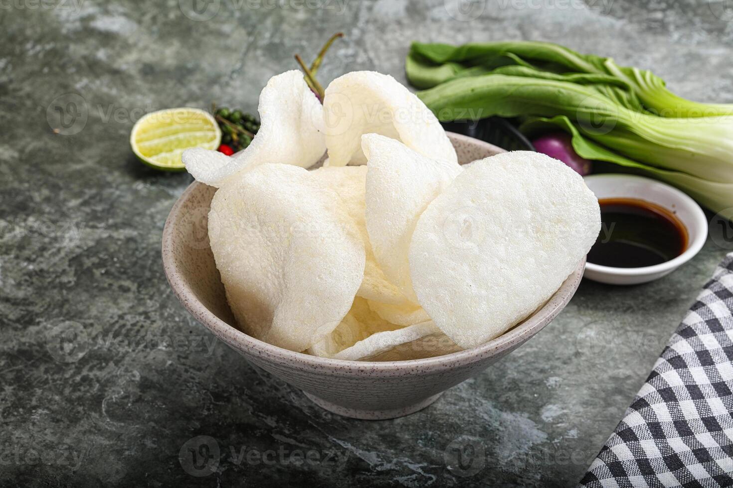 Vietnamese starter appetizer Crab chips 45776738 Stock Photo at Vecteezy