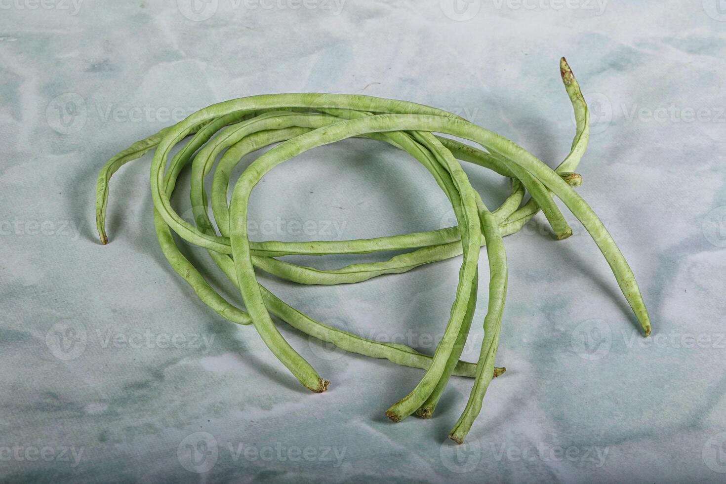 Raw asparagus green bean for cooking photo