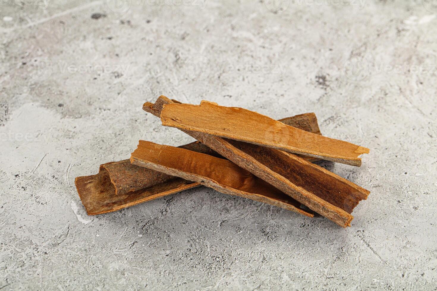 Natural wild organic cinnamon aroma photo