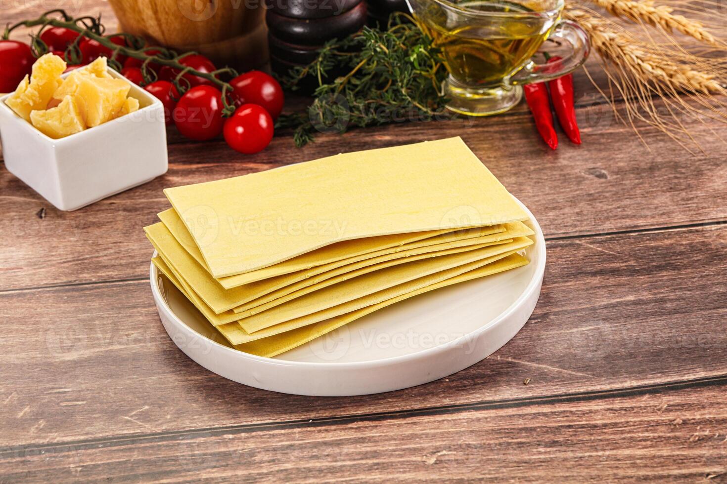 Italian cuisine dry lasagna sheets 45778932 Stock Photo at Vecteezy