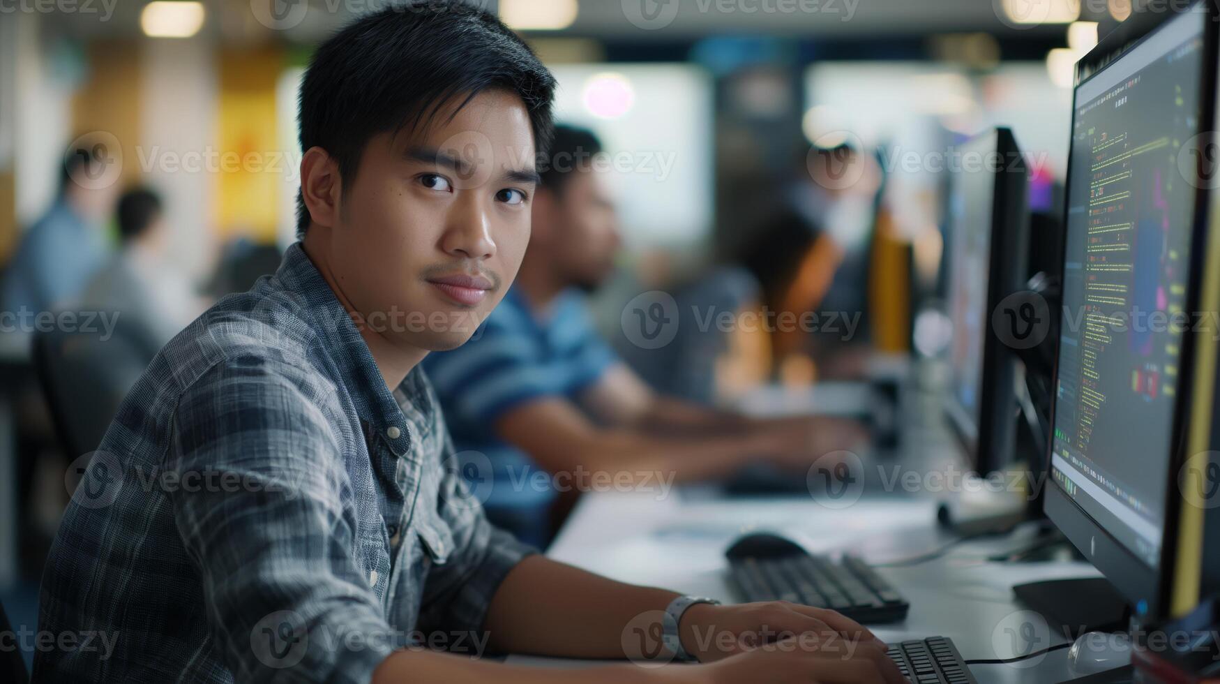 Filipino Software Developer at Work photo