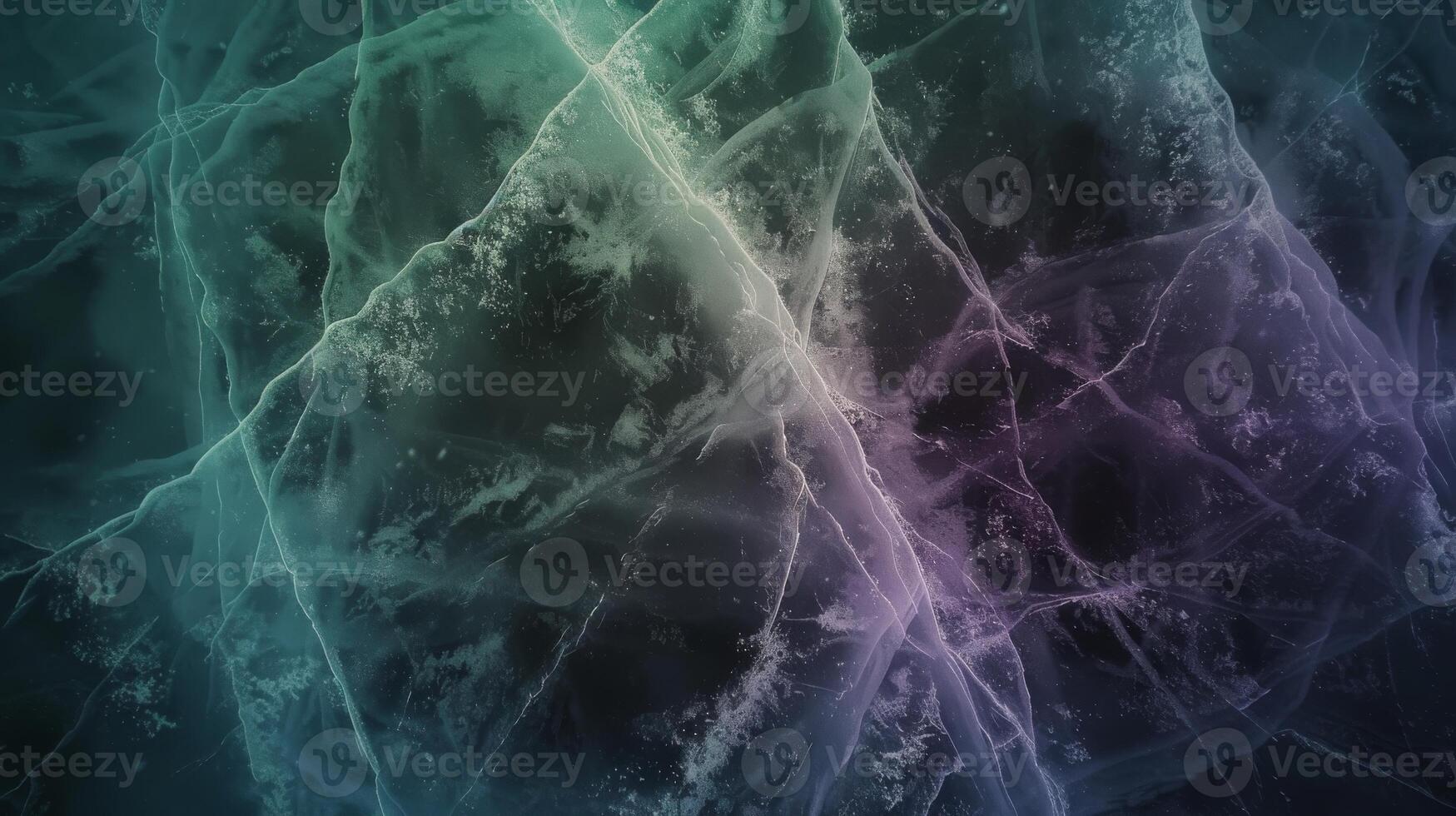 Ethereal Abstract of Frosted Ice Patterns photo