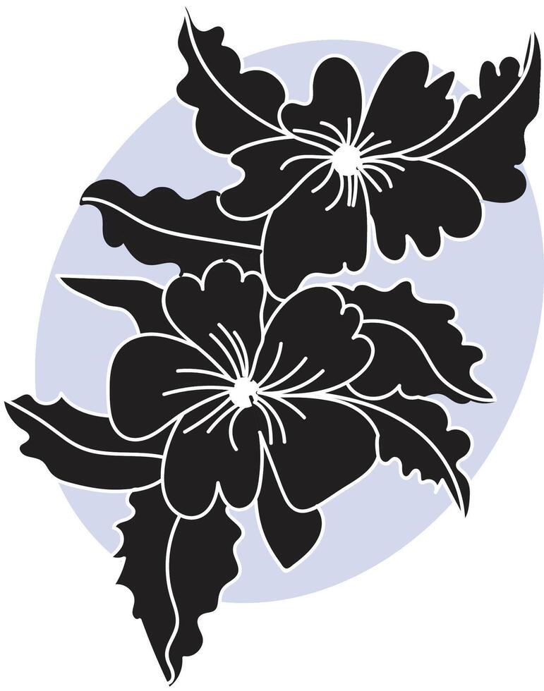 floral decorative elements vector