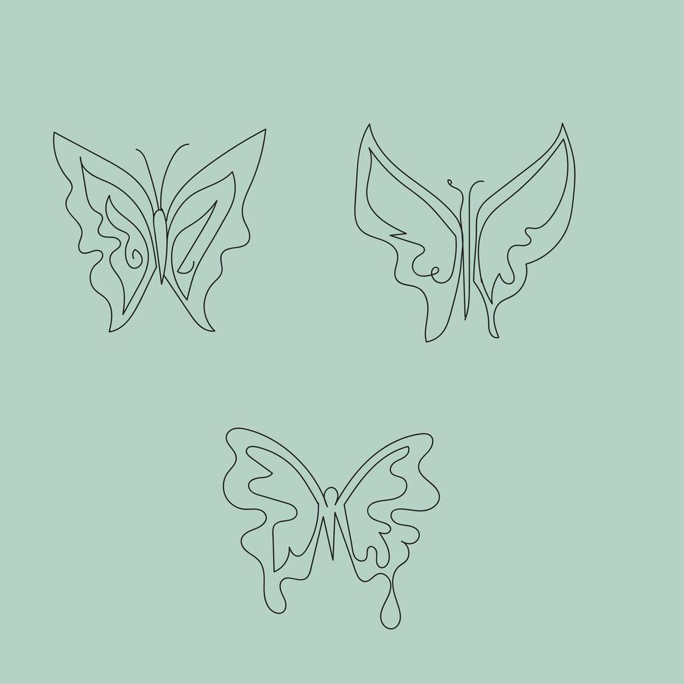 hand drawn stencil element collection vector