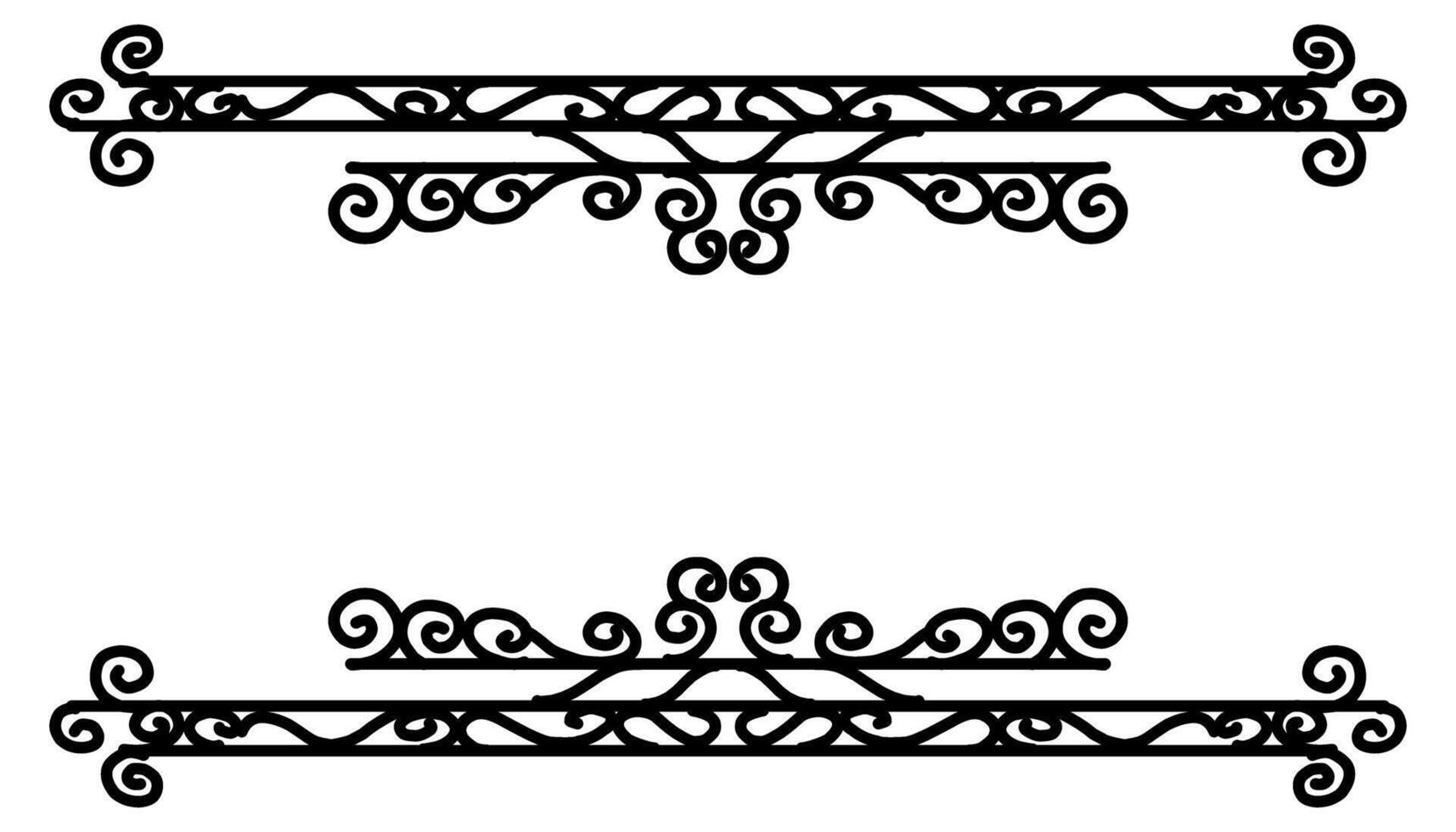 Vintage black frame design. Perfect for invitation cards, book covers, wallpapers, banners, web vector