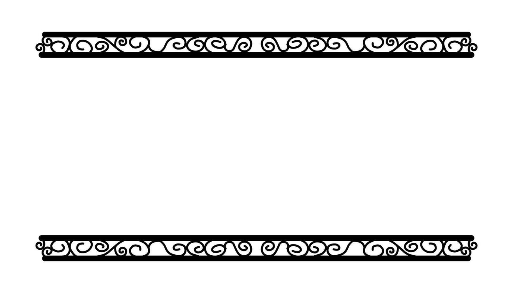 Vintage black frame design. Perfect for invitation cards, book covers, wallpapers, banners, web vector
