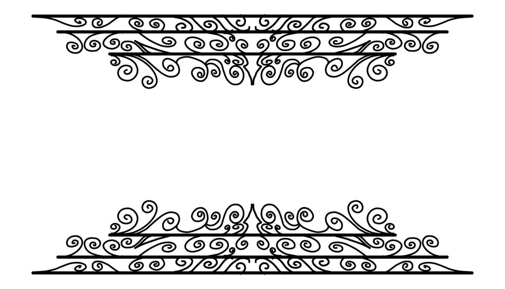 Vintage black frame design. Perfect for invitation cards, book covers, wallpapers, banners, web vector