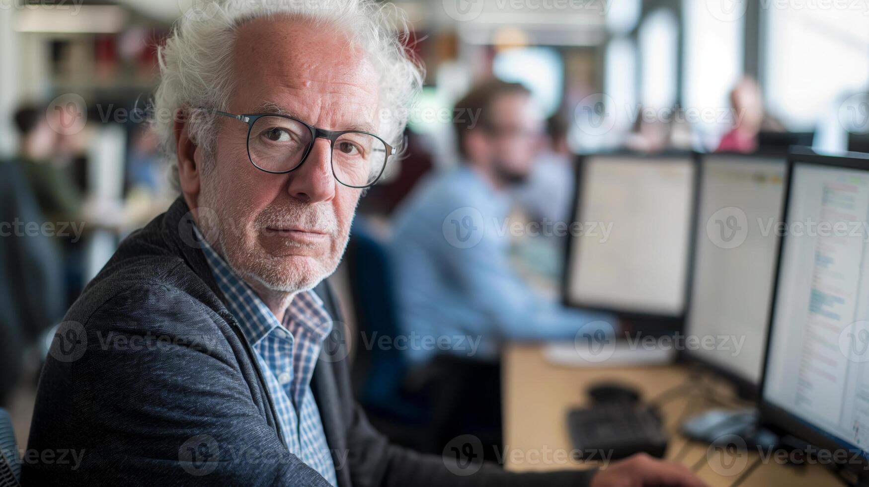 Seasoned IT Professional at Work photo