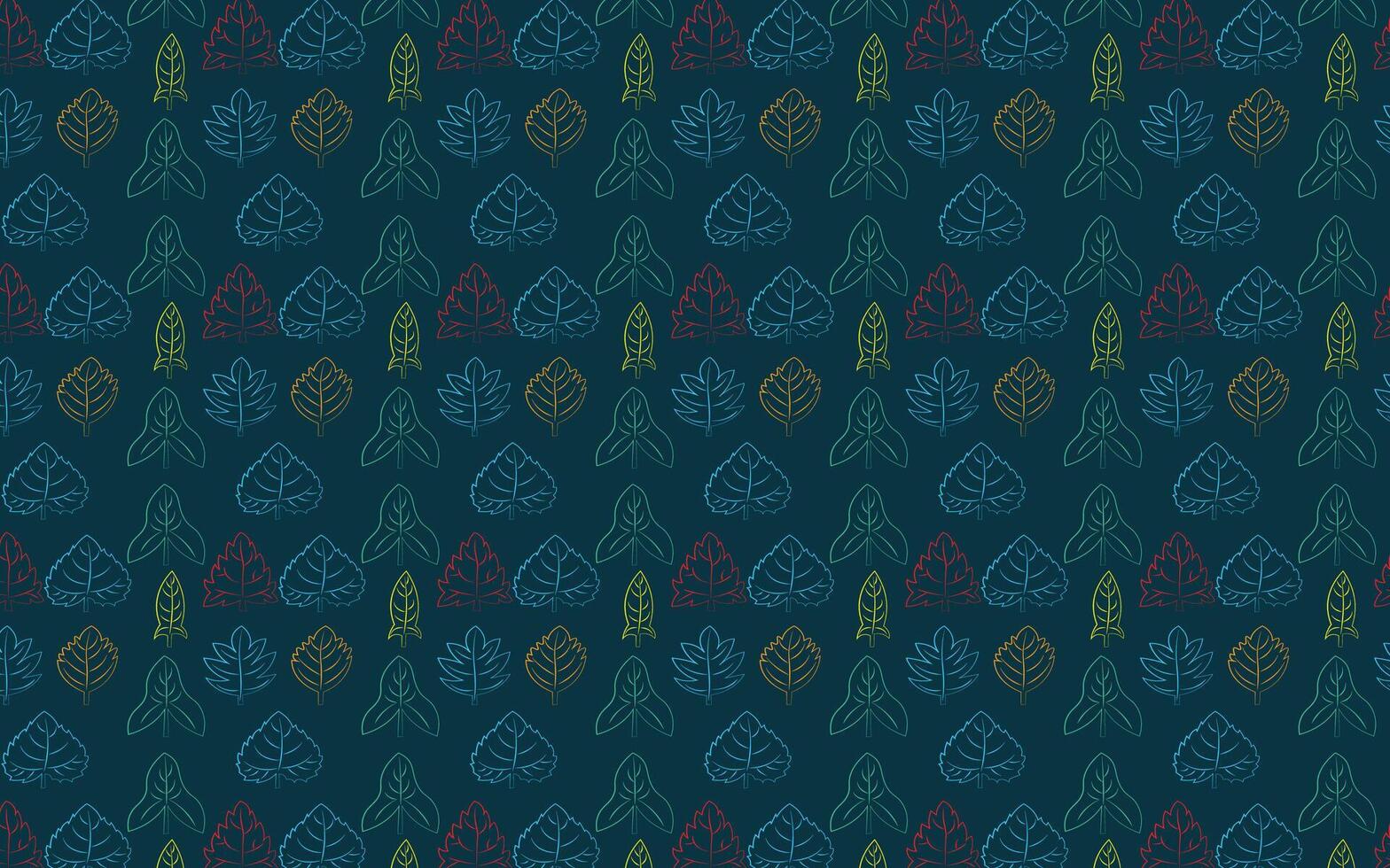 Botanical pattern and background design vector