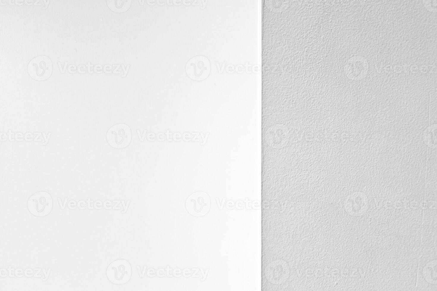 White concrete wall with selected pole of new house background. photo