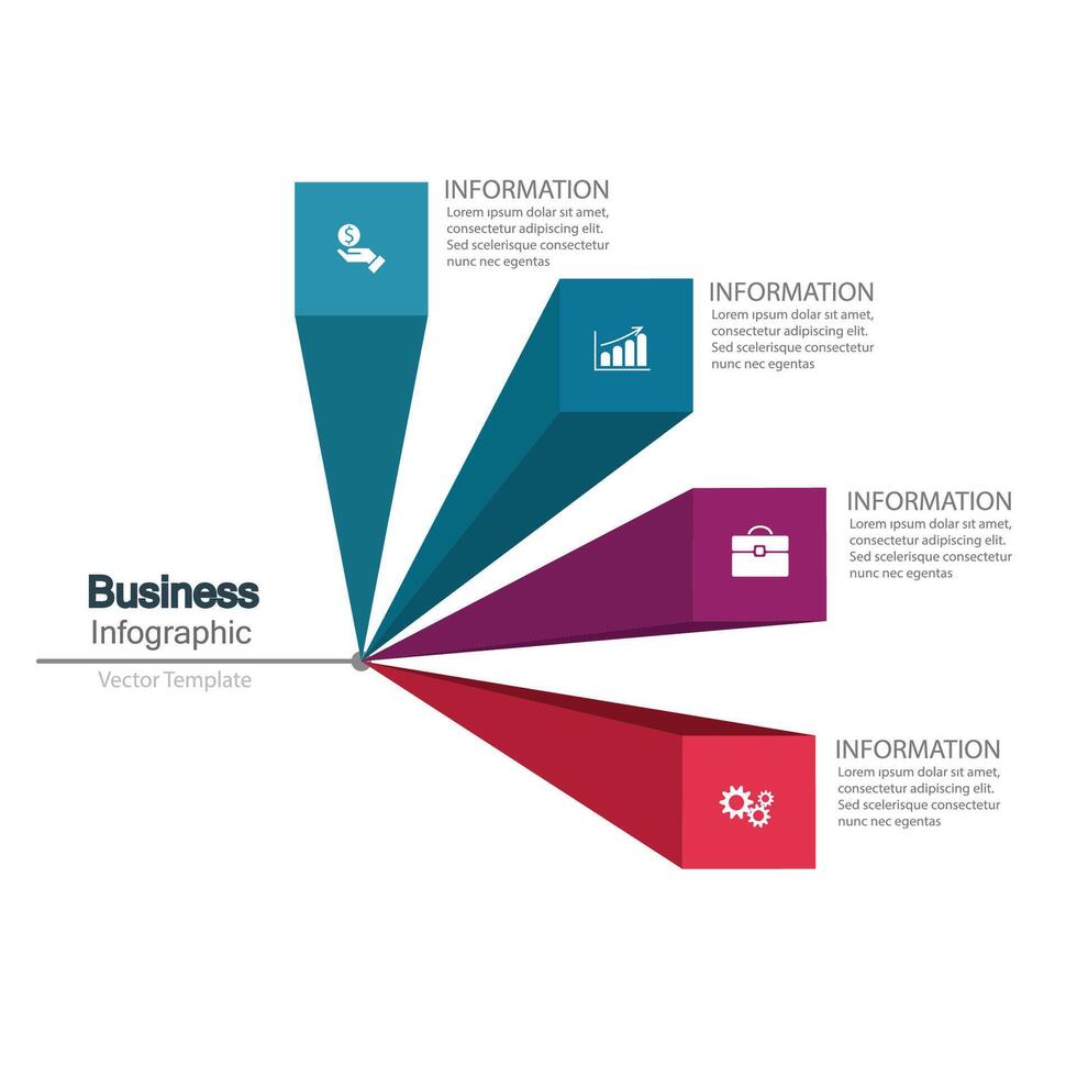 infographics, graphs. presentation. Business concept, chart, steps, process. Infographic data visualization. Startup template vector