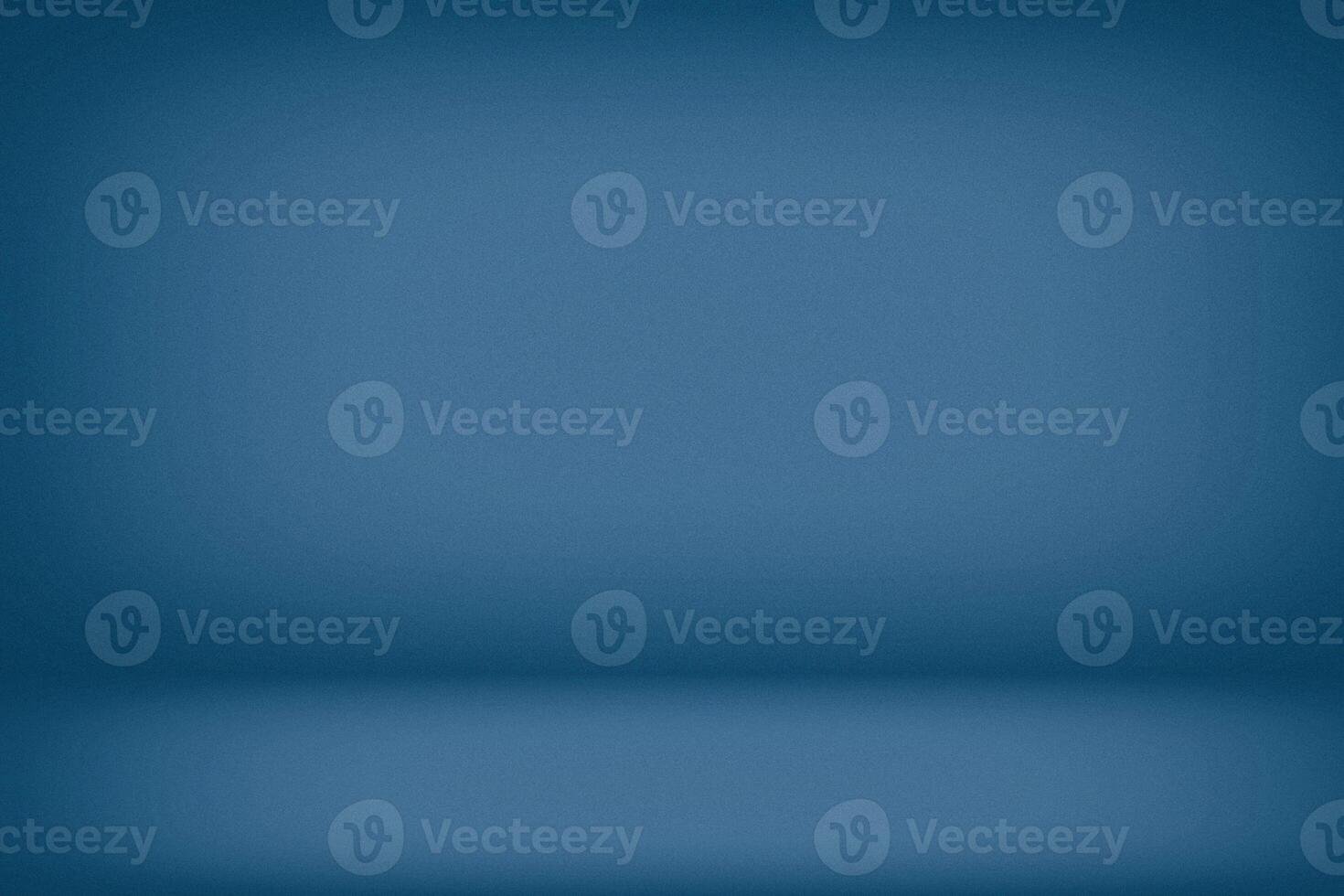 Abstract Luxury Dark Shade of Cyan Blue Gradient Studio Backdrop with Grains, Suitable for Product Presentation, Mockup and Background. photo