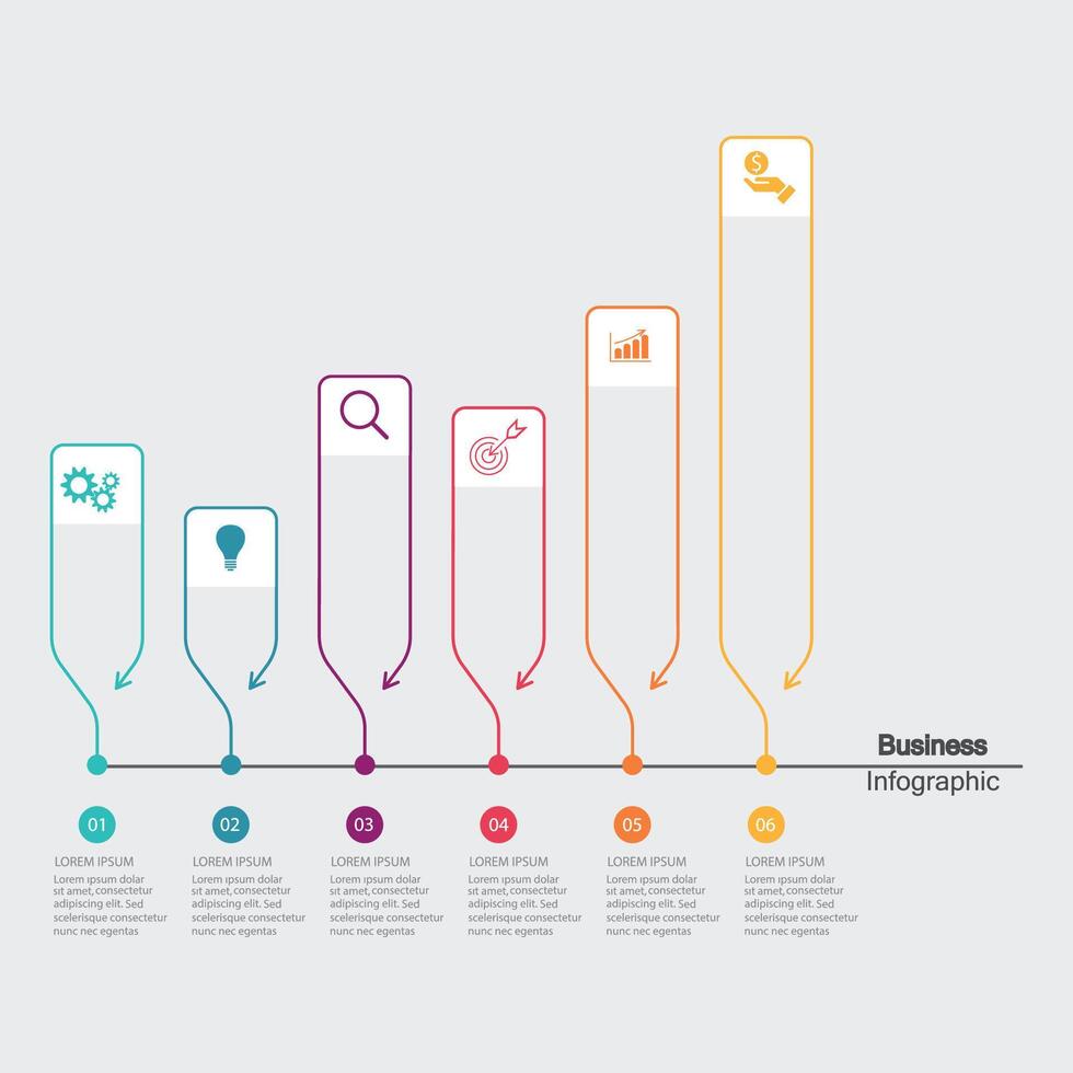 infographics, graphs. presentation. Business concept, chart, steps, process. Infographic data visualization. Startup template vector