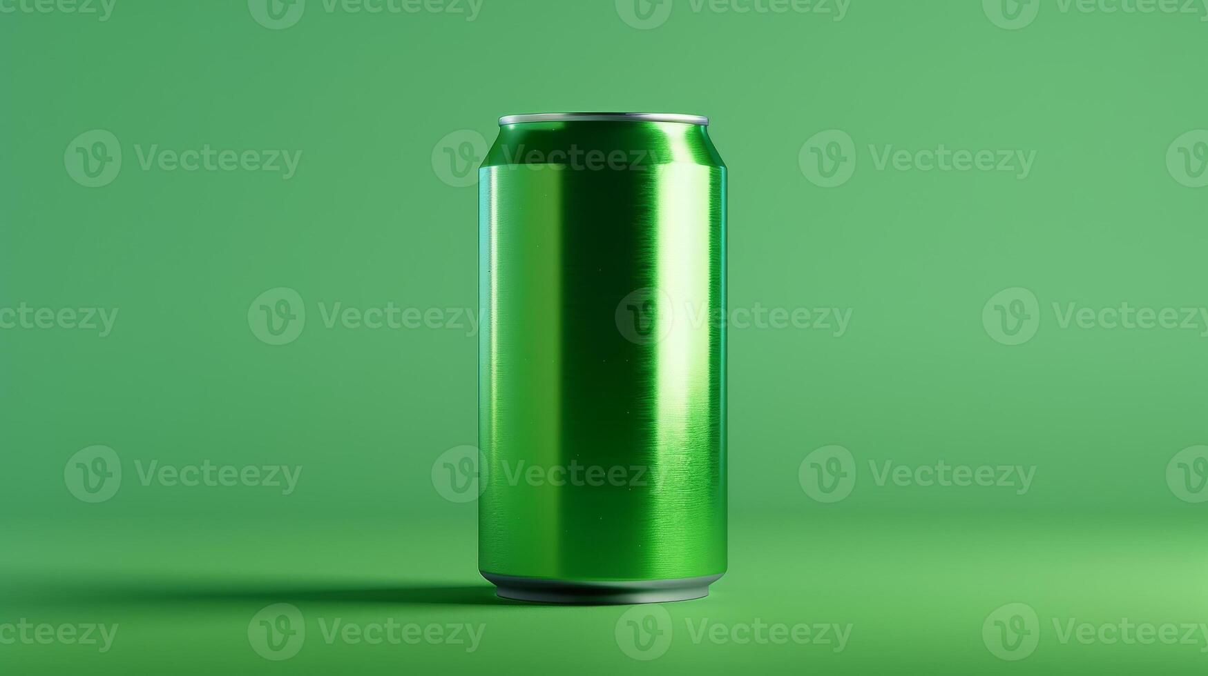 Bold Aluminum Can Mock-up Design photo
