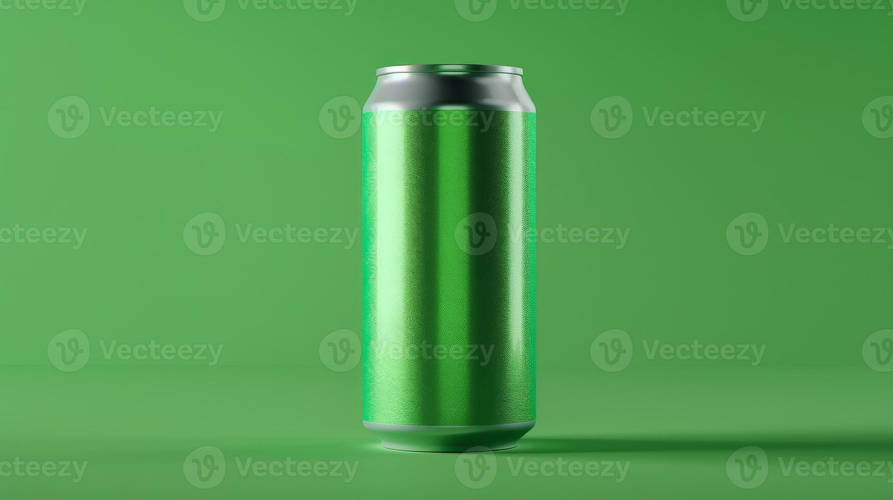 Sleek Can Packaging Visualization photo