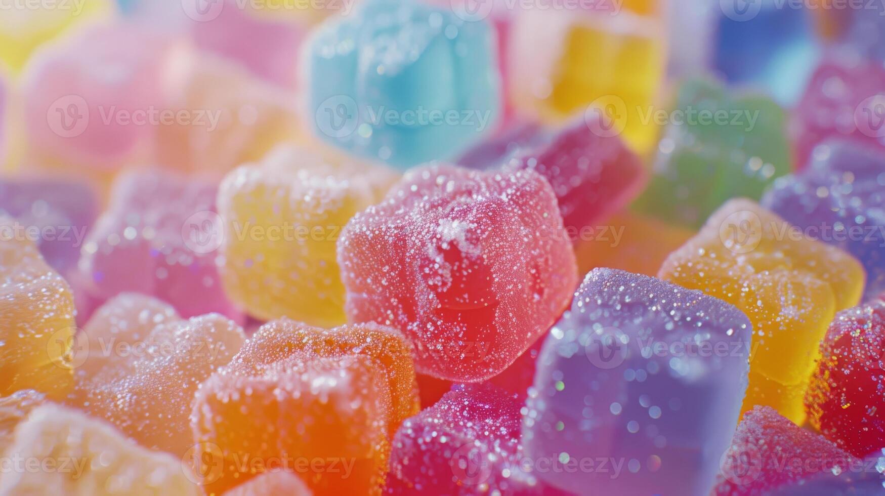 Colorful Gummy Candies photo
